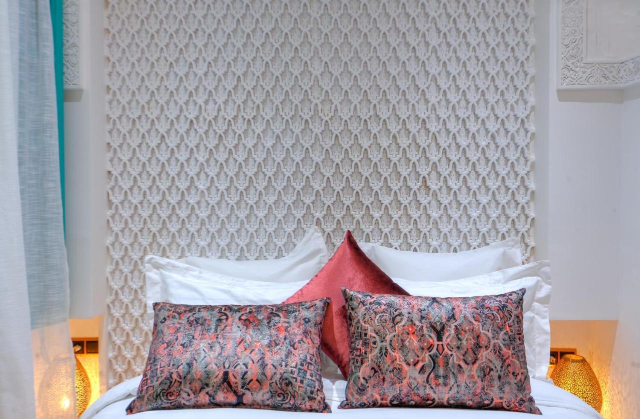 Riad Paradis Blanc Marrakesh Bagian luar foto