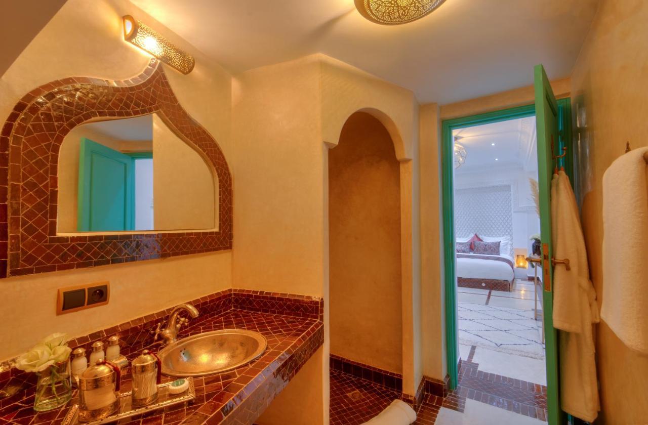 Riad Paradis Blanc Marrakesh Bagian luar foto