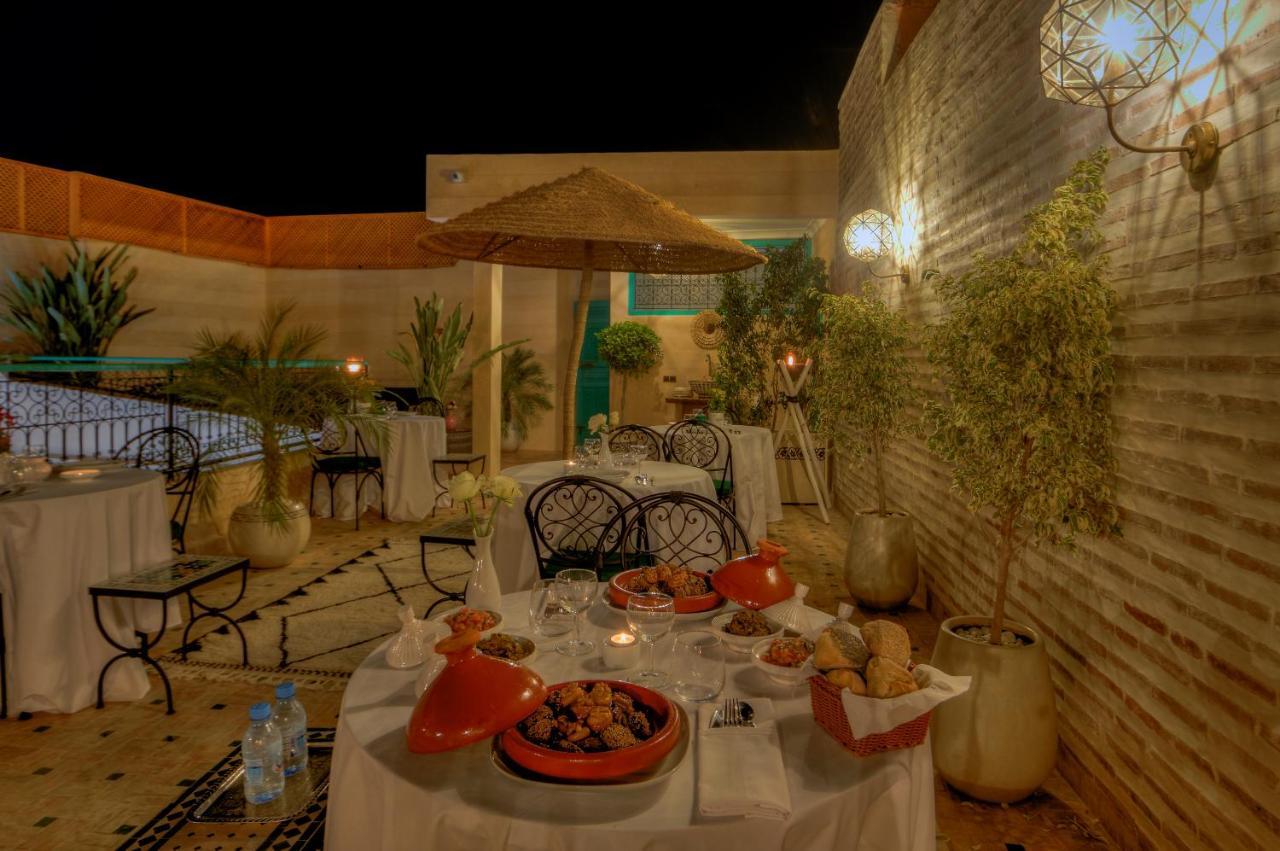 Riad Paradis Blanc Marrakesh Bagian luar foto