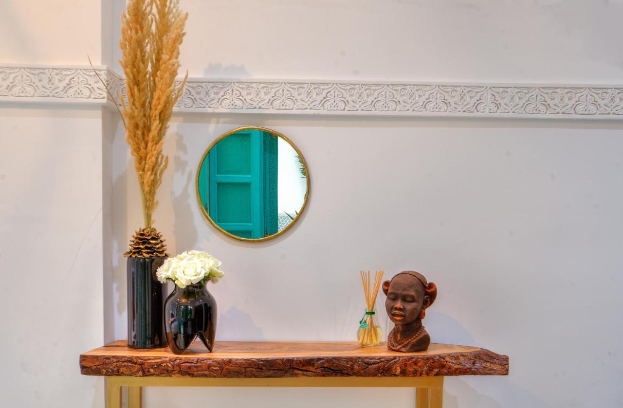 Riad Paradis Blanc Marrakesh Bagian luar foto