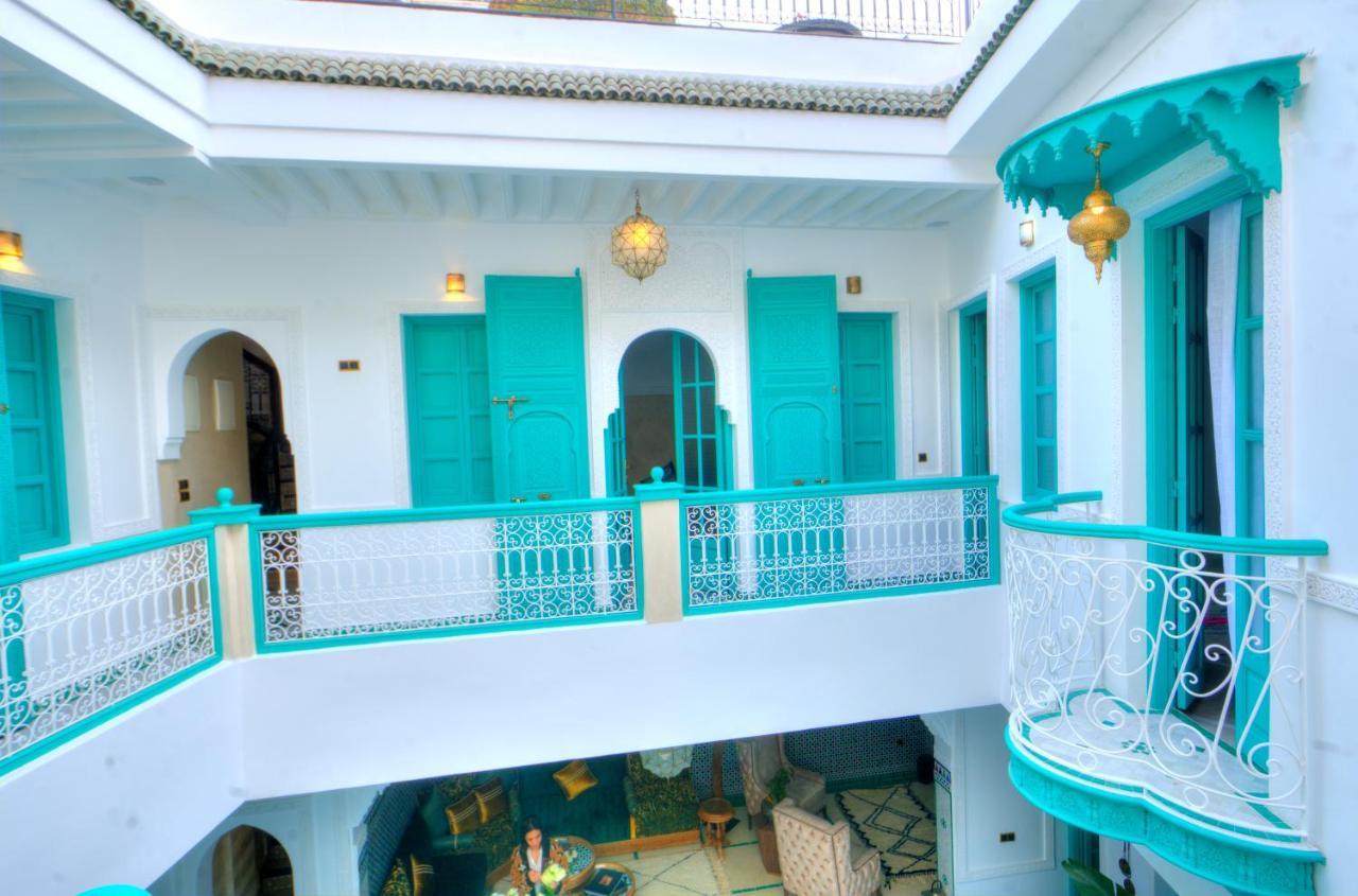 Riad Paradis Blanc Marrakesh Bagian luar foto
