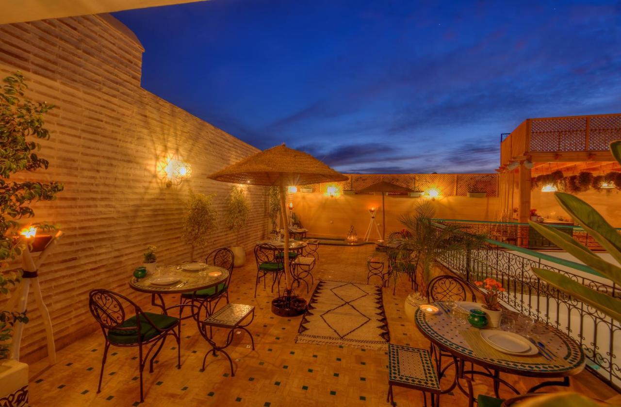 Riad Paradis Blanc Marrakesh Bagian luar foto