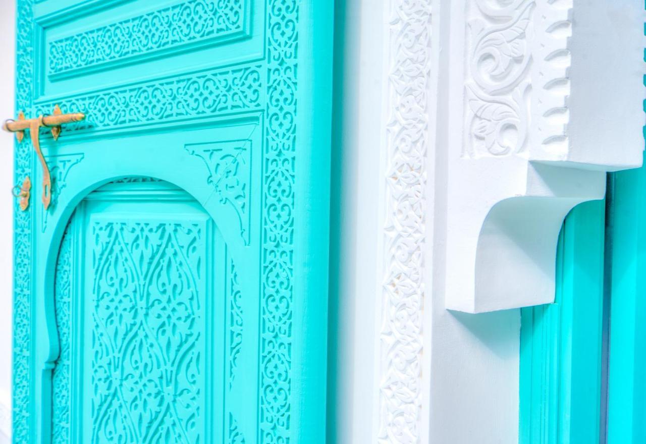 Riad Paradis Blanc Marrakesh Bagian luar foto