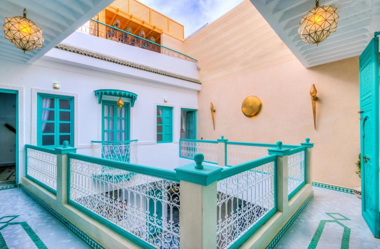 Riad Paradis Blanc Marrakesh Bagian luar foto