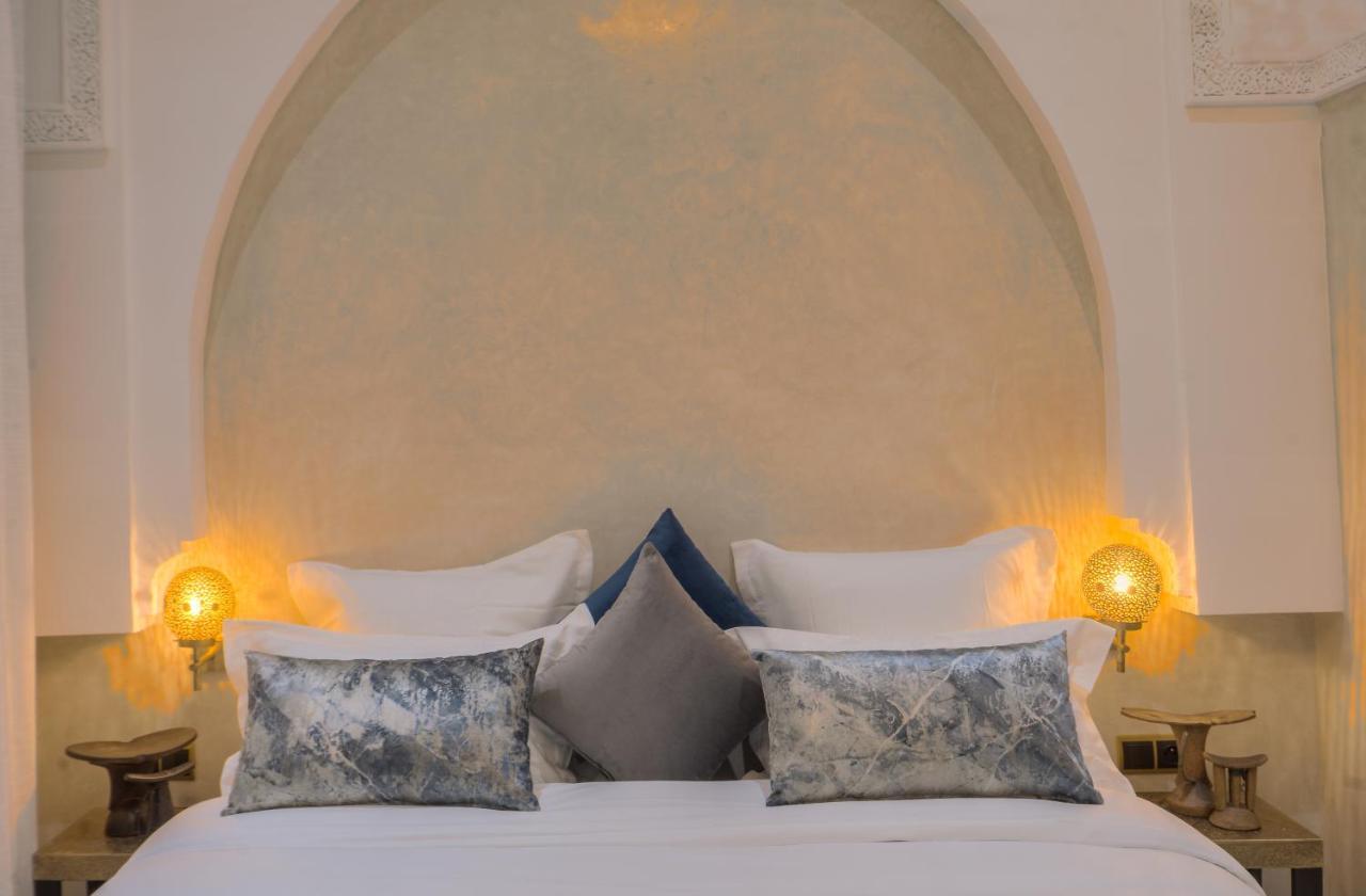 Riad Paradis Blanc Marrakesh Bagian luar foto