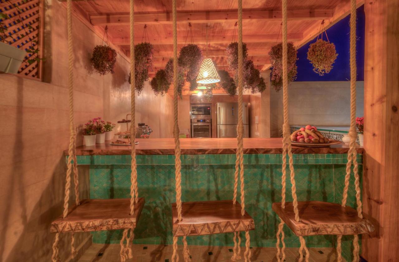 Riad Paradis Blanc Marrakesh Bagian luar foto