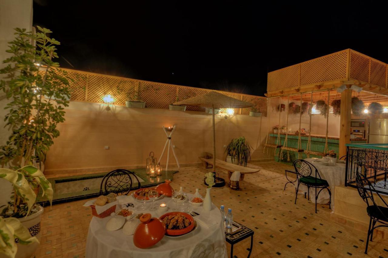 Riad Paradis Blanc Marrakesh Bagian luar foto