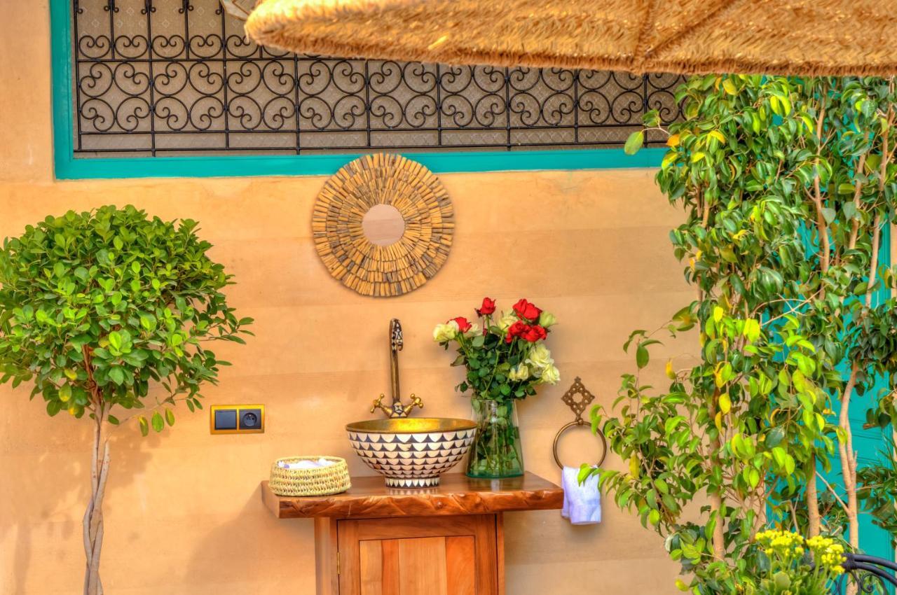 Riad Paradis Blanc Marrakesh Bagian luar foto