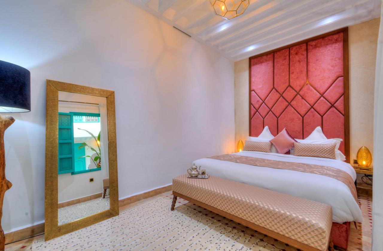 Riad Paradis Blanc Marrakesh Bagian luar foto